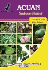 Acuan Sediaan Herbal