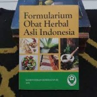 Formularium Obat Herbal Asli Indonesia