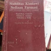 Stabilitas Kimiawi Sediaan Farmasi