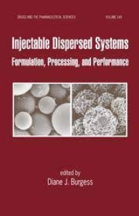 Injectable Dispersed Systems Formalation, Processing, and Performance